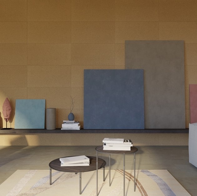 Tatami Natural - Akustikwand Kork - 4mm. Stärke - pro m²