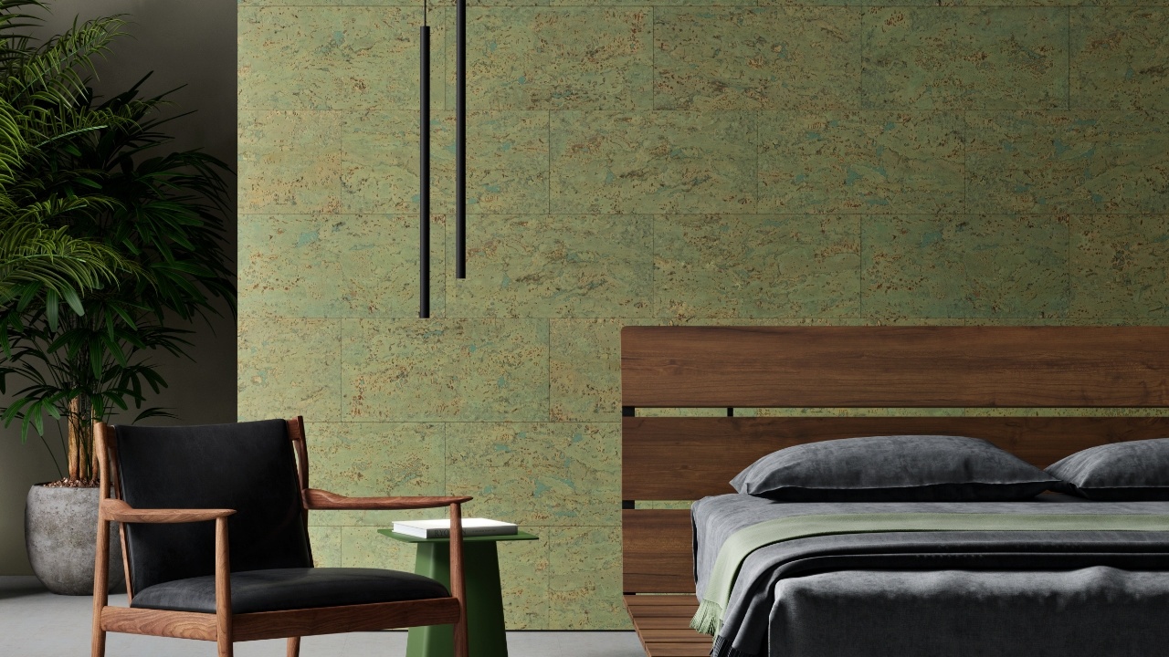 Wandkork 'Rustic Spring' GEWACHST - 3mm. Stärke - pro m²