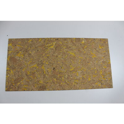 Wandkork - Country Yellow - 60 x30 cm - 3mm Stärke - Pro m²