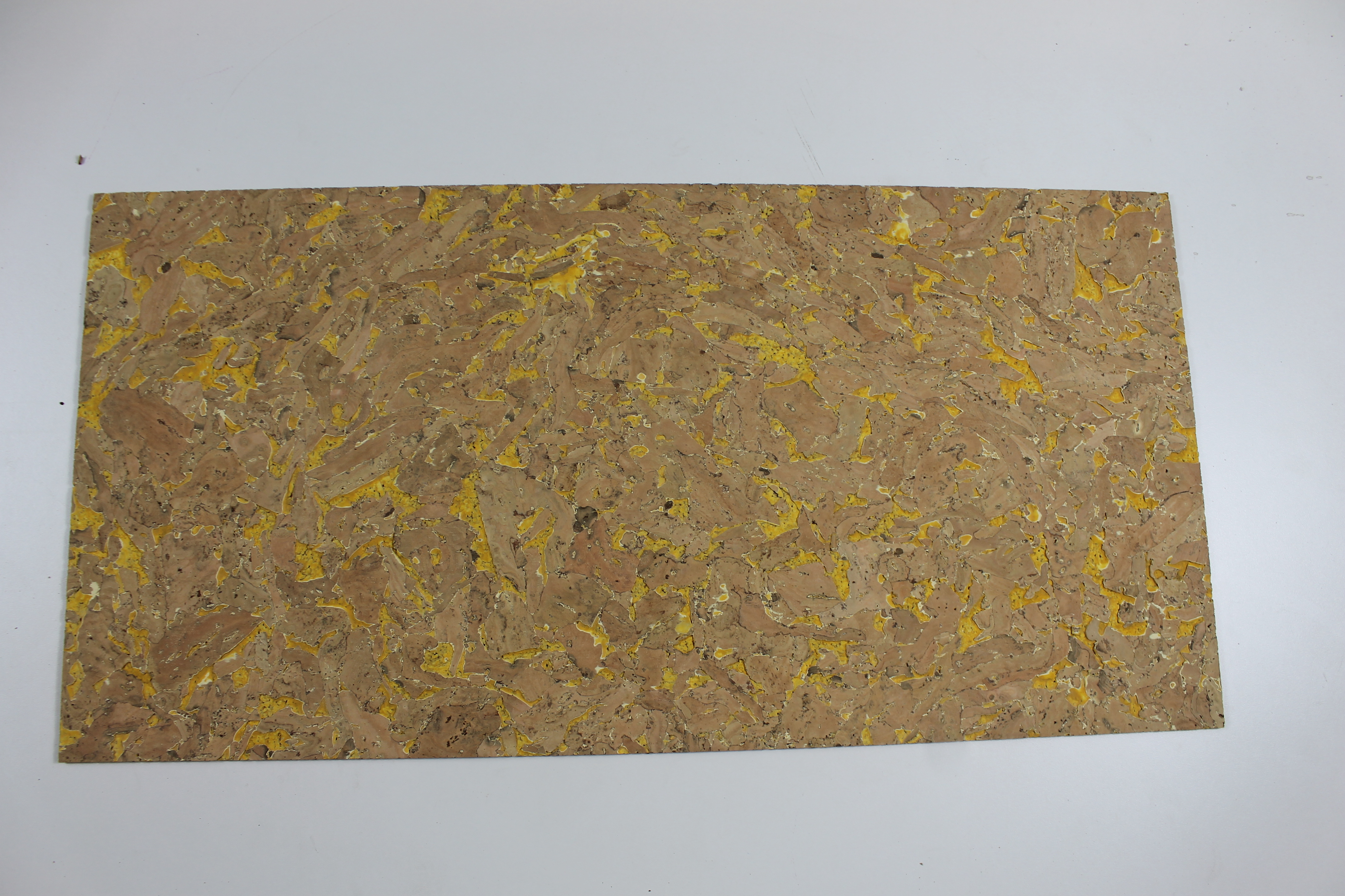Wandkork - Country Yellow - 60 x30 cm - 3mm Stärke - Pro m²