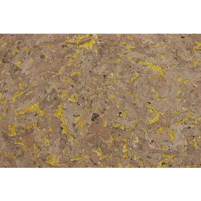Wandkork - Country Yellow - 60 x30 cm - 3mm Stärke - Pro m²