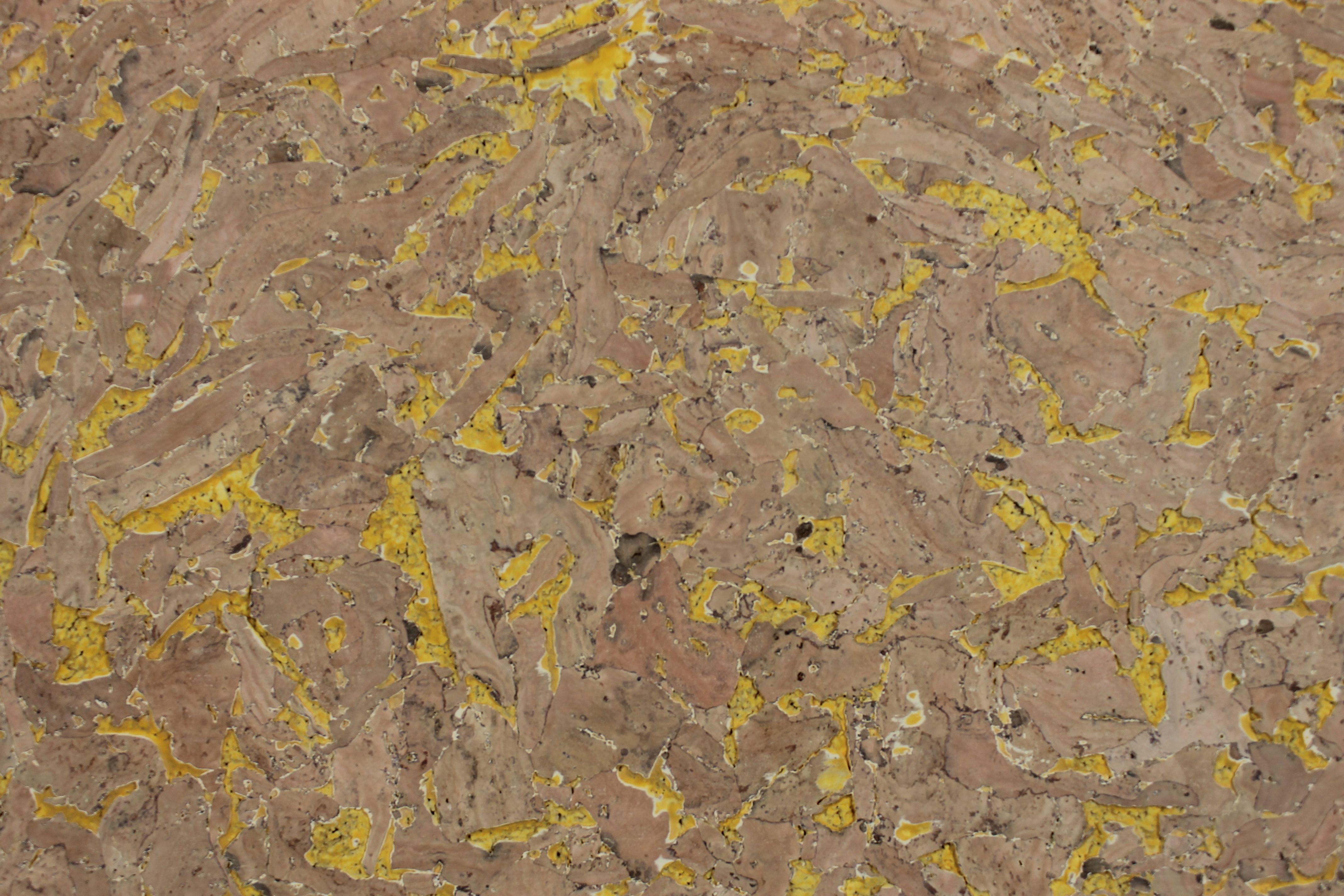 Wandkork - Country Yellow - 60 x30 cm - 3mm Stärke - Pro m²