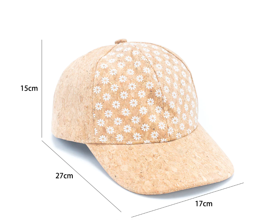 Korkkappe „Gänseblümchen“ – vegan & nachhaltig