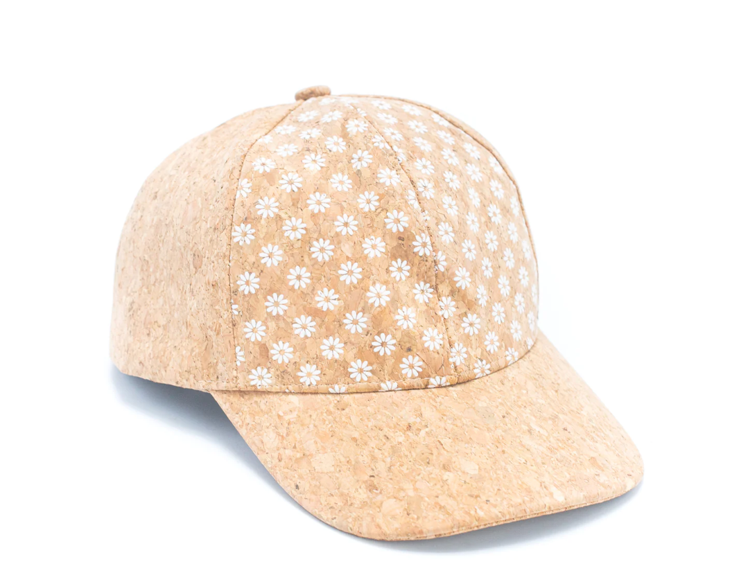 Korkkappe „Gänseblümchen“ – vegan & nachhaltig