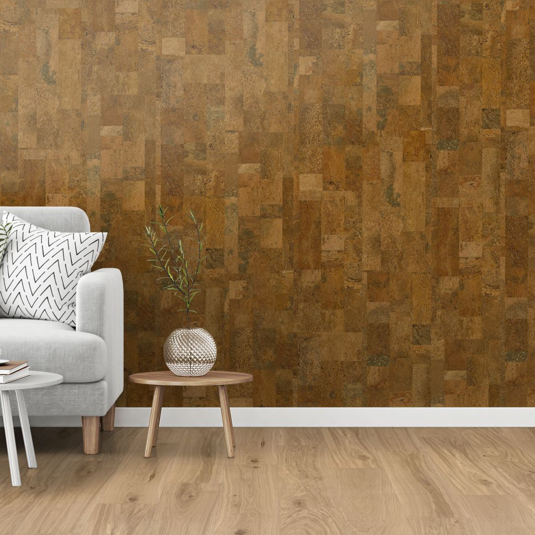 Treefloor Natural Cork Tiles – 300x300x4mm, Pack Of 20 – Sustainable Floor & Wall Tiles, Sound Reducing-854674