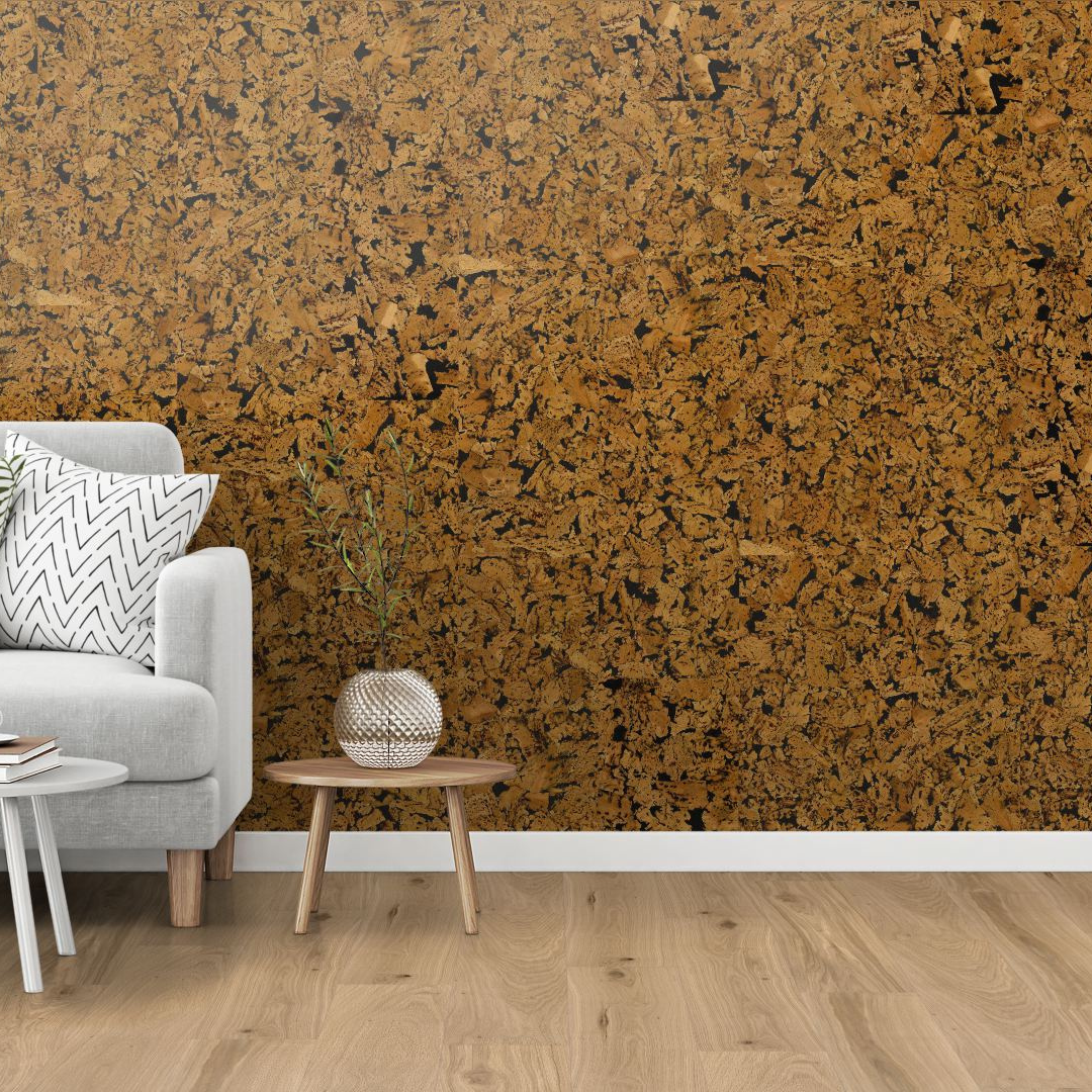 Wandkork - Country Black - 60 x30 cm - 3mm Stärke - Pro m²