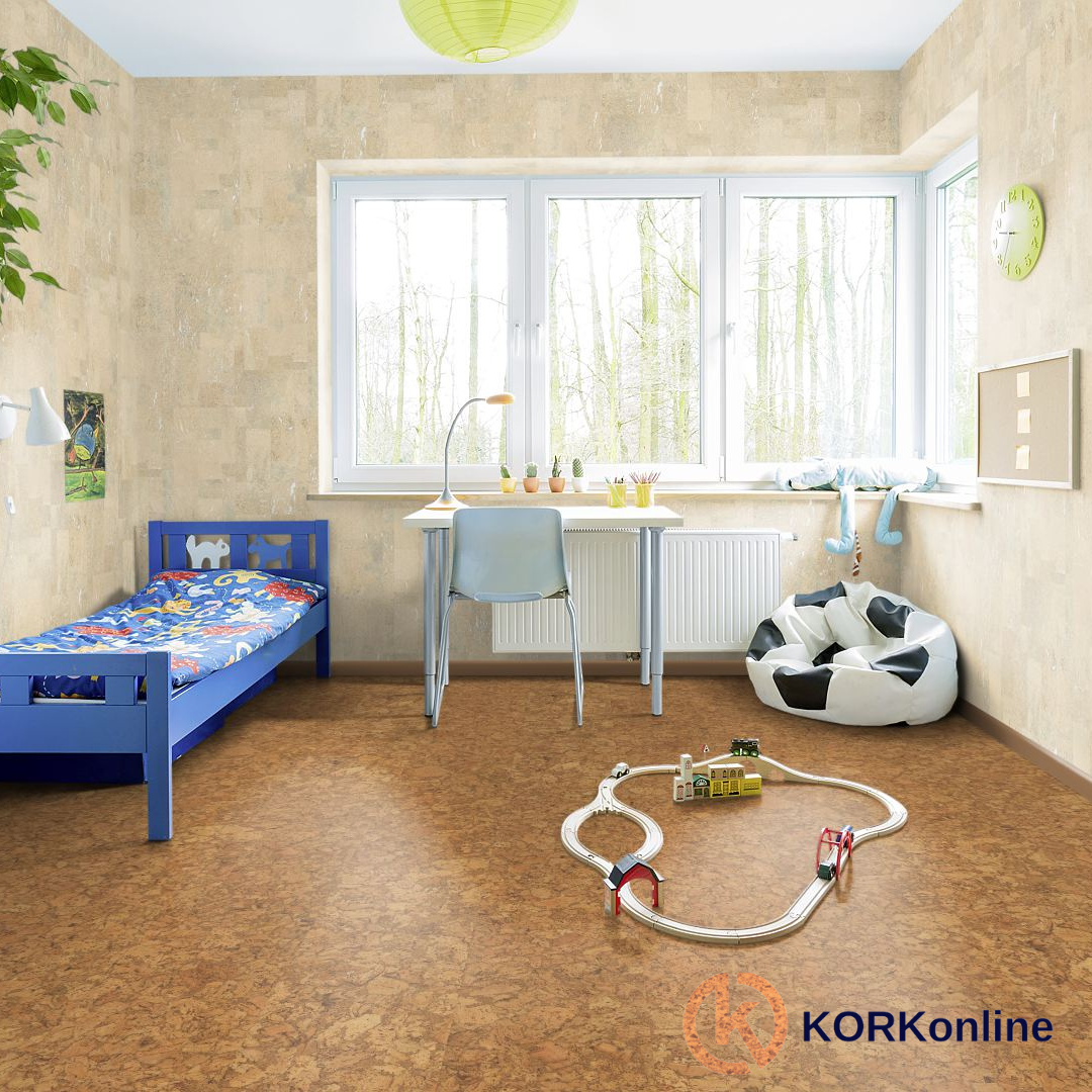 Lackierter korkboden - klebekork - Castello - Pro m²