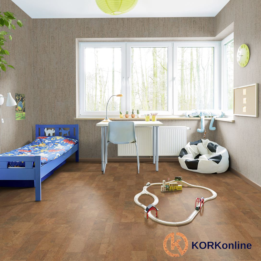 Klebekork '' Element Rustic  '' 60x30cm. 4mm stärke lackiert - Pro m²