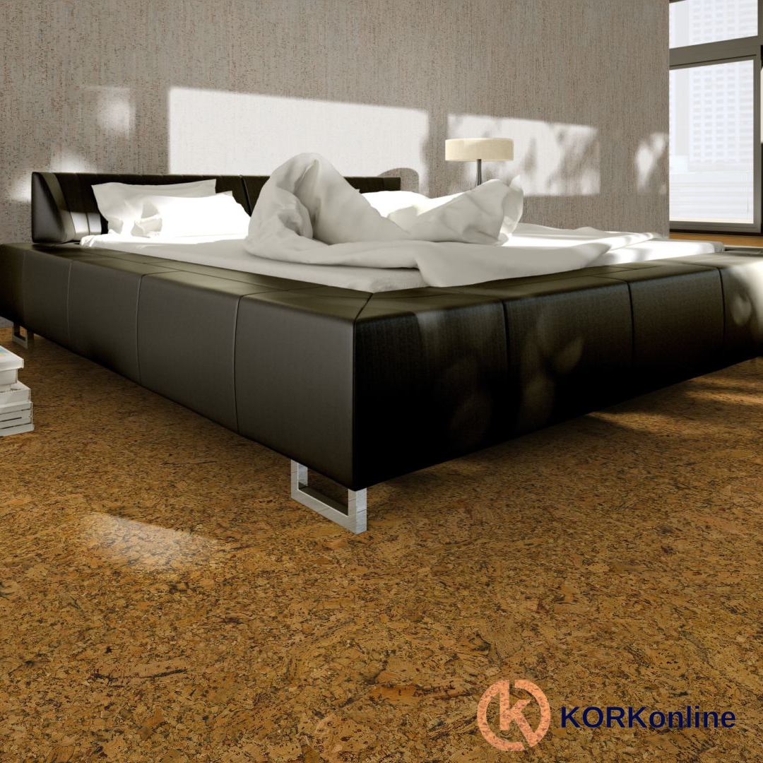 Klebekork '' Forest '' 60x30cm. 4mm stärke lackiert - Pro m²