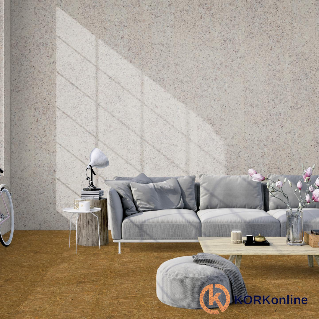 Lackierter Korkboden – River – 60 x 30 cm – Nachhaltig, Stilvoll & Komfortabel