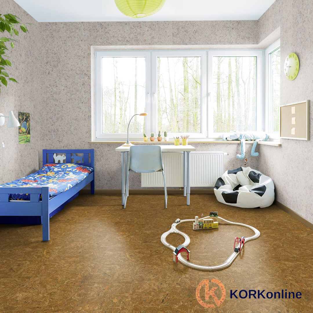 Lackierter Korkboden – River – 60 x 30 cm – Nachhaltig, Stilvoll & Komfortabel