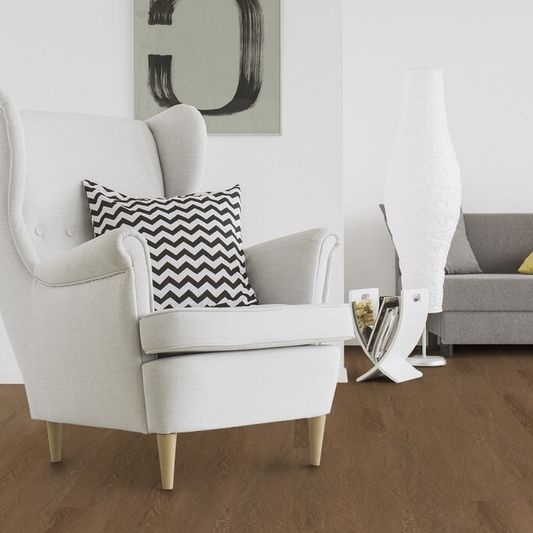 PVC-Klickboden mit Korkunterlage - Contemporary Oak Dark