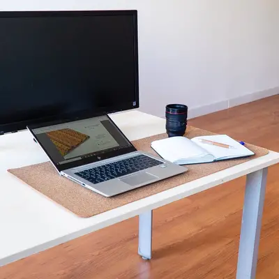 Kork Schreibtischunterlage - 40 x 80 cm