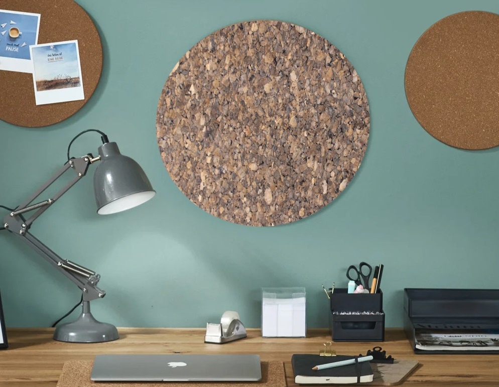 Rundes Design Pinnwand – Country Dark – verschiedene Größen