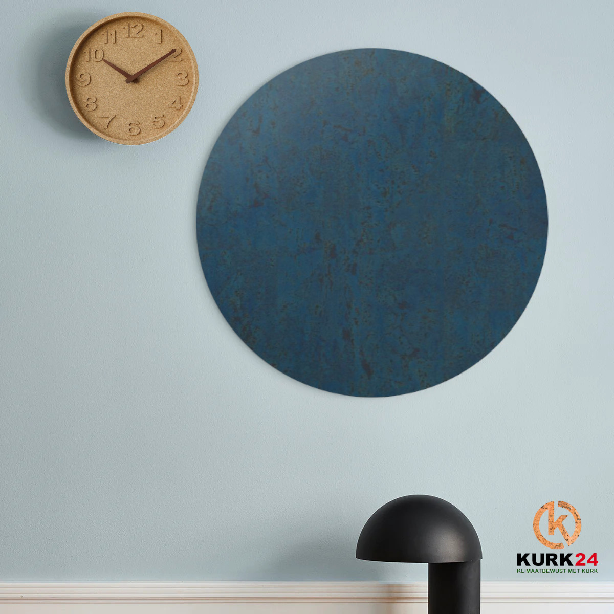 Runde Pinnwand Navy Blue – verschiedene Größen