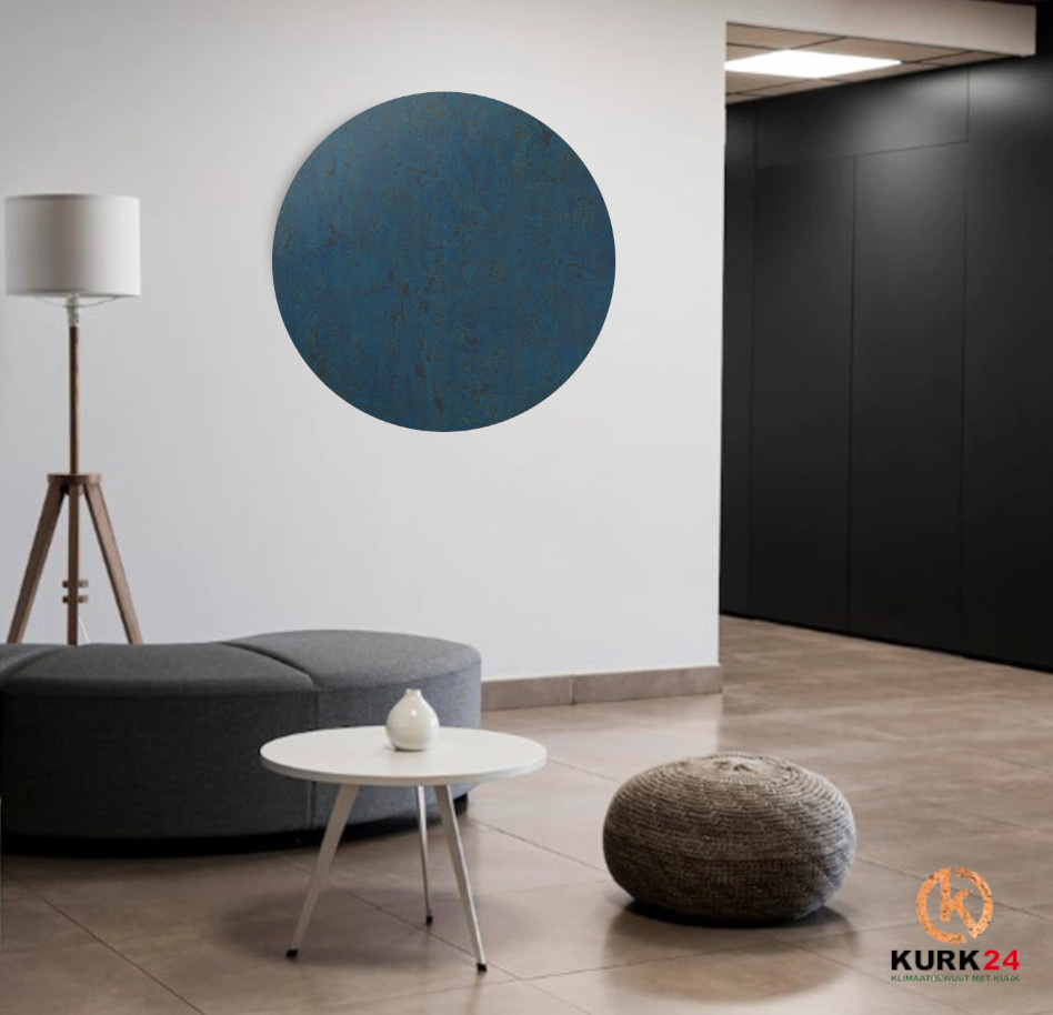 Runde Pinnwand Navy Blue – verschiedene Größen