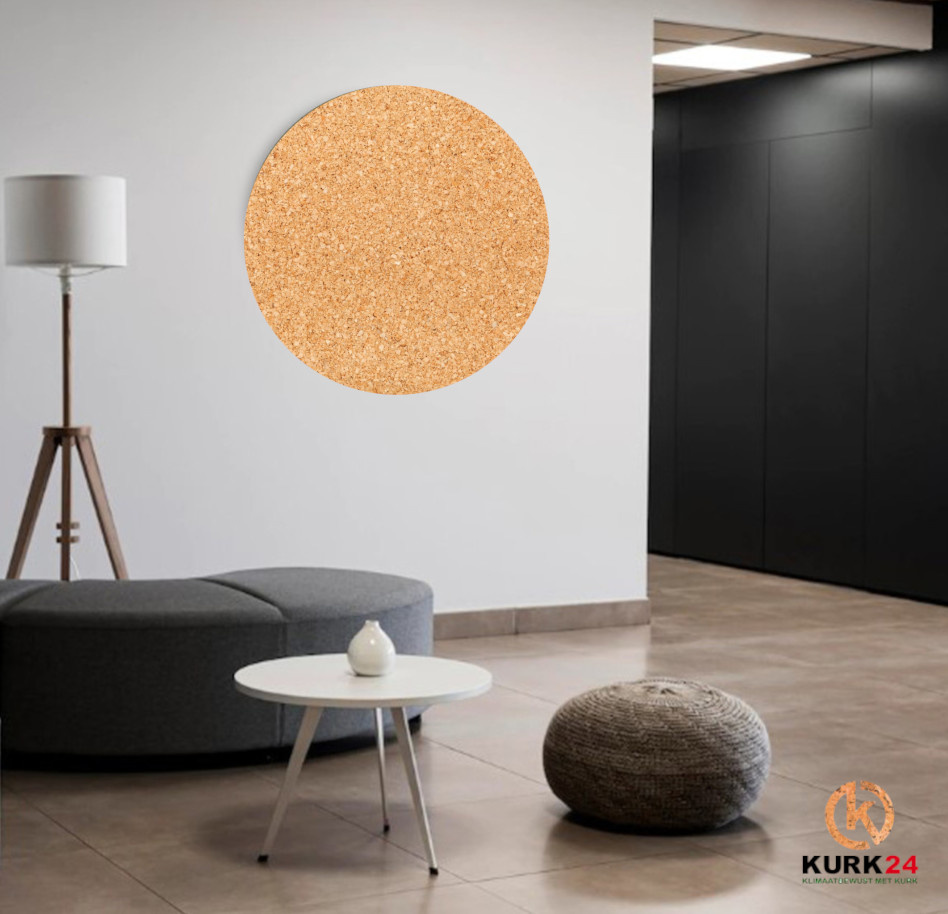 Runde Pinnwand Naturel – verschiedene Größen