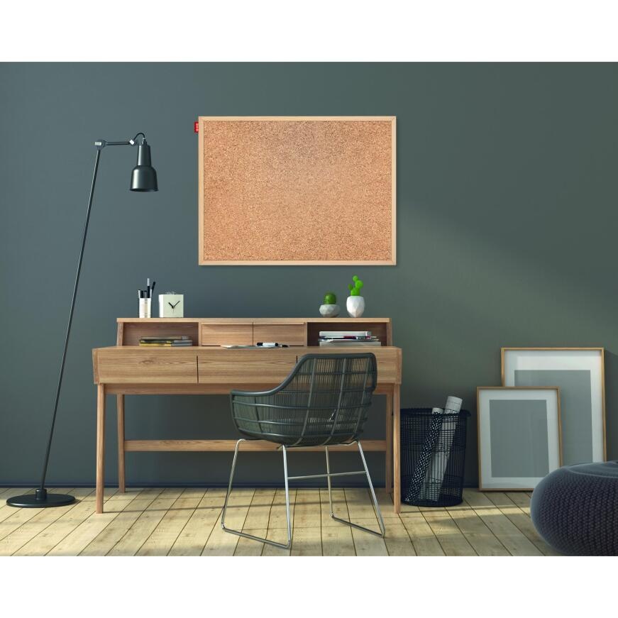 Kork Pinnwand 40x60 cm – Mit Holzrahmen
