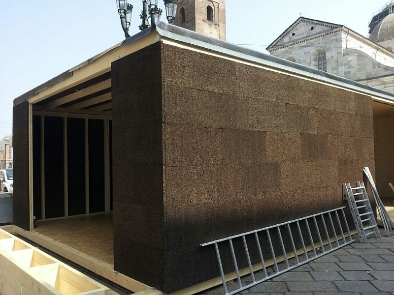 Fassadenkork - Expandiert - 100 x 50 - 50mm