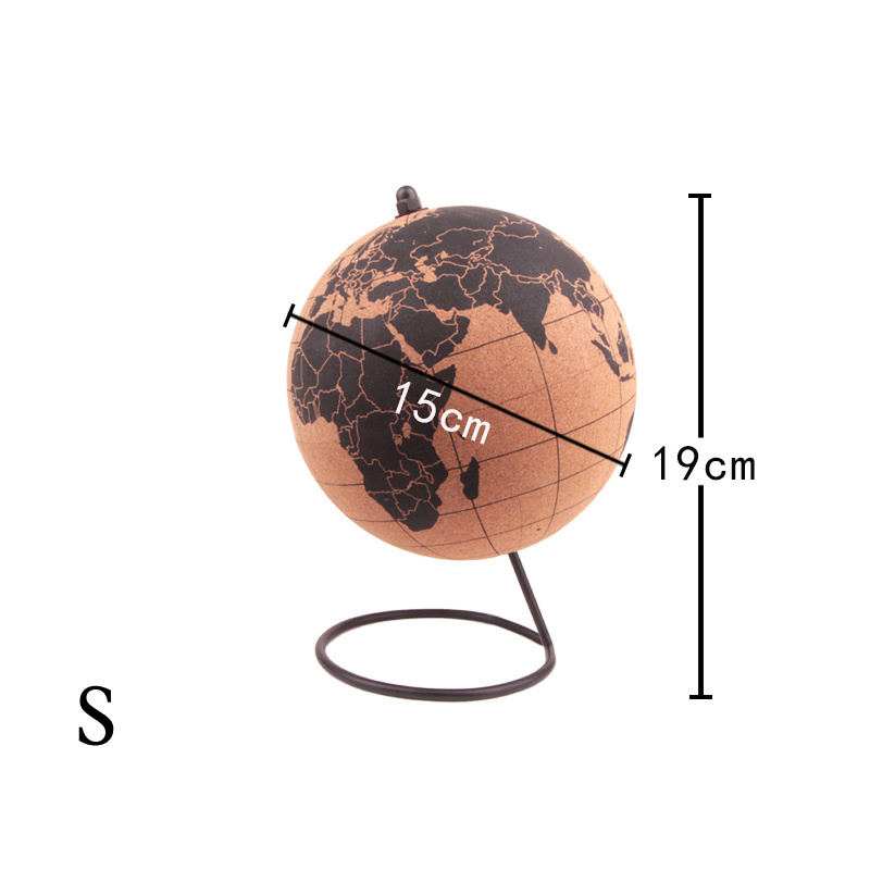 Kork-Globus - Durchmesser 15 cm.