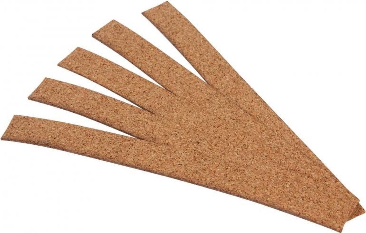 Kork Gleisbettung H0 - 4mm - Modelleisenbahnbau 12 Stück