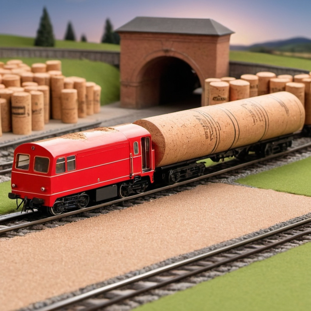 Modellbahn Isolierung auf Rolle - 4mm dick - 100cm breit - 10m lang