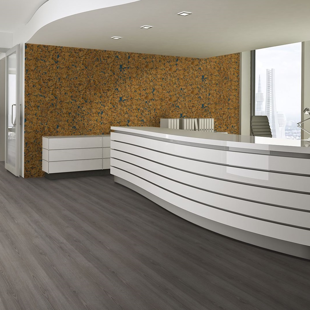 Wandkork - Country Blue - 60 x30 cm - 3mm Stärke - Pro m²