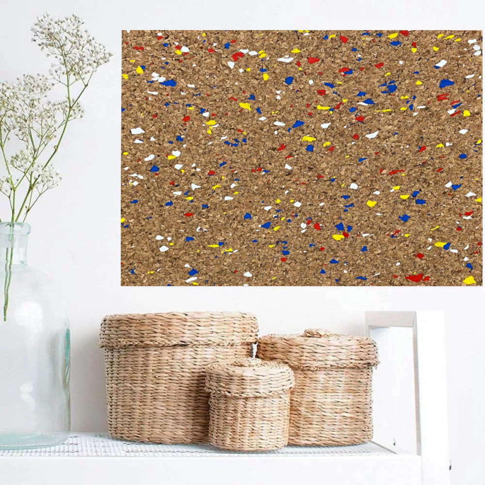 Design Kork Pinnwand Multicolor - verschiedene Größen