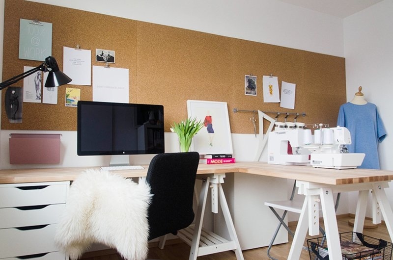 Selbstklebender Korkplatte 60 x 90 cm - 5mm Stärke - AKTION