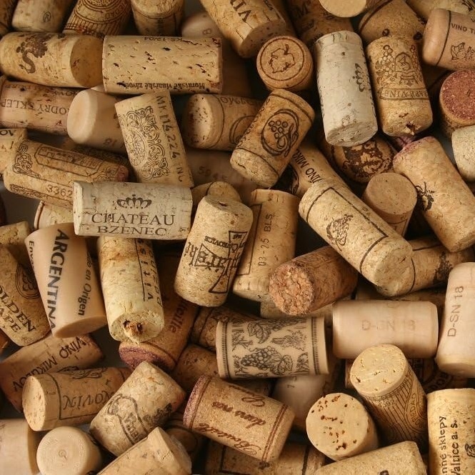 Gebrauchte Weinkorken - 500 STÜCK