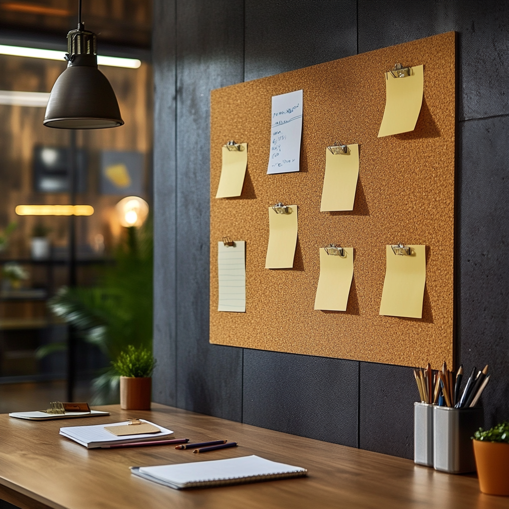 Pinnwand Korkplatte - Selbstklebend - 60 x 90 cm - 8mm Stärke