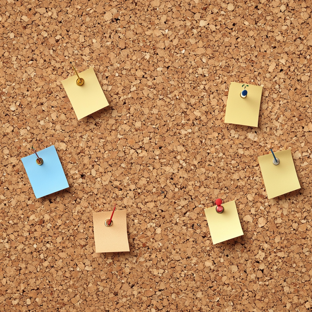 Pinnwand Korkplatte  -Natürlich - 60 x 30 cm - 8mm dick - pro platte