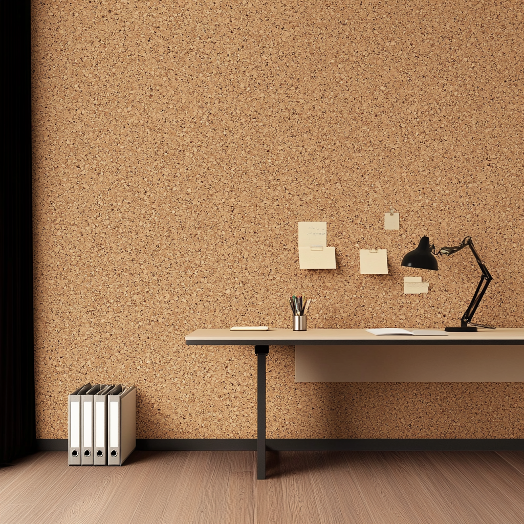 Pinnwand Korkplatte PORTO - 100 x 50 cm - Stärke 10mm