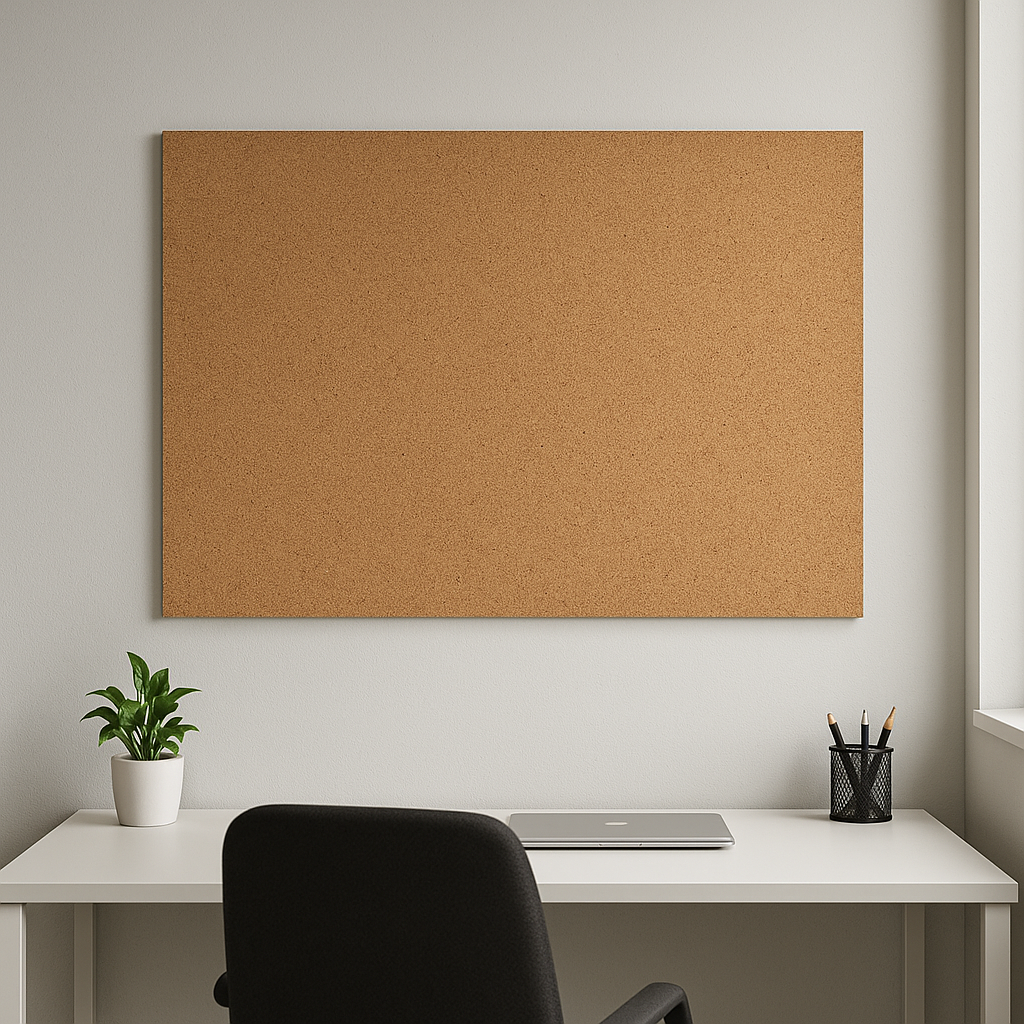 Pinnwand aus Kork - Softboard mit kork - Maßanfertigung