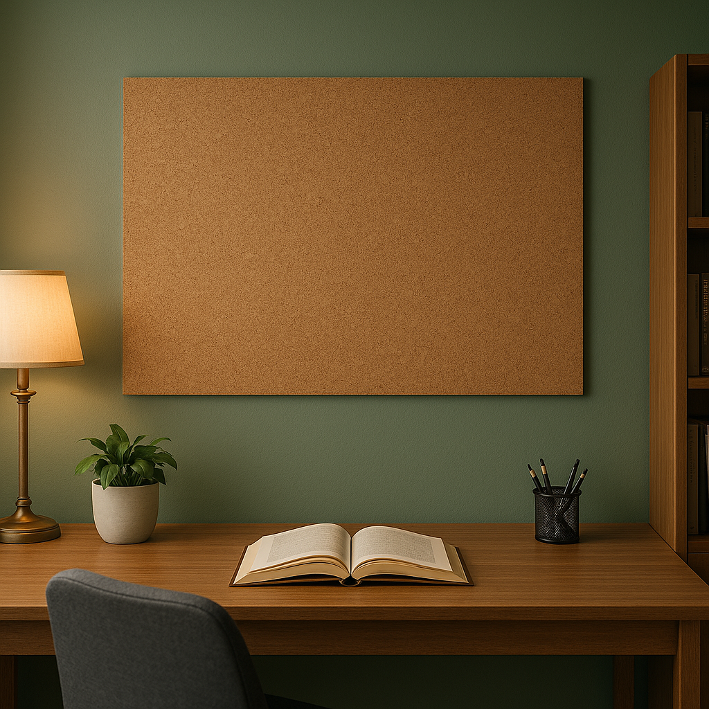 Pinnwand aus Kork - Softboard mit kork - Maßanfertigung
