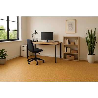 Unlackierter Kork-Klebeboden – Strada – 60 x 30 cm – pro m²