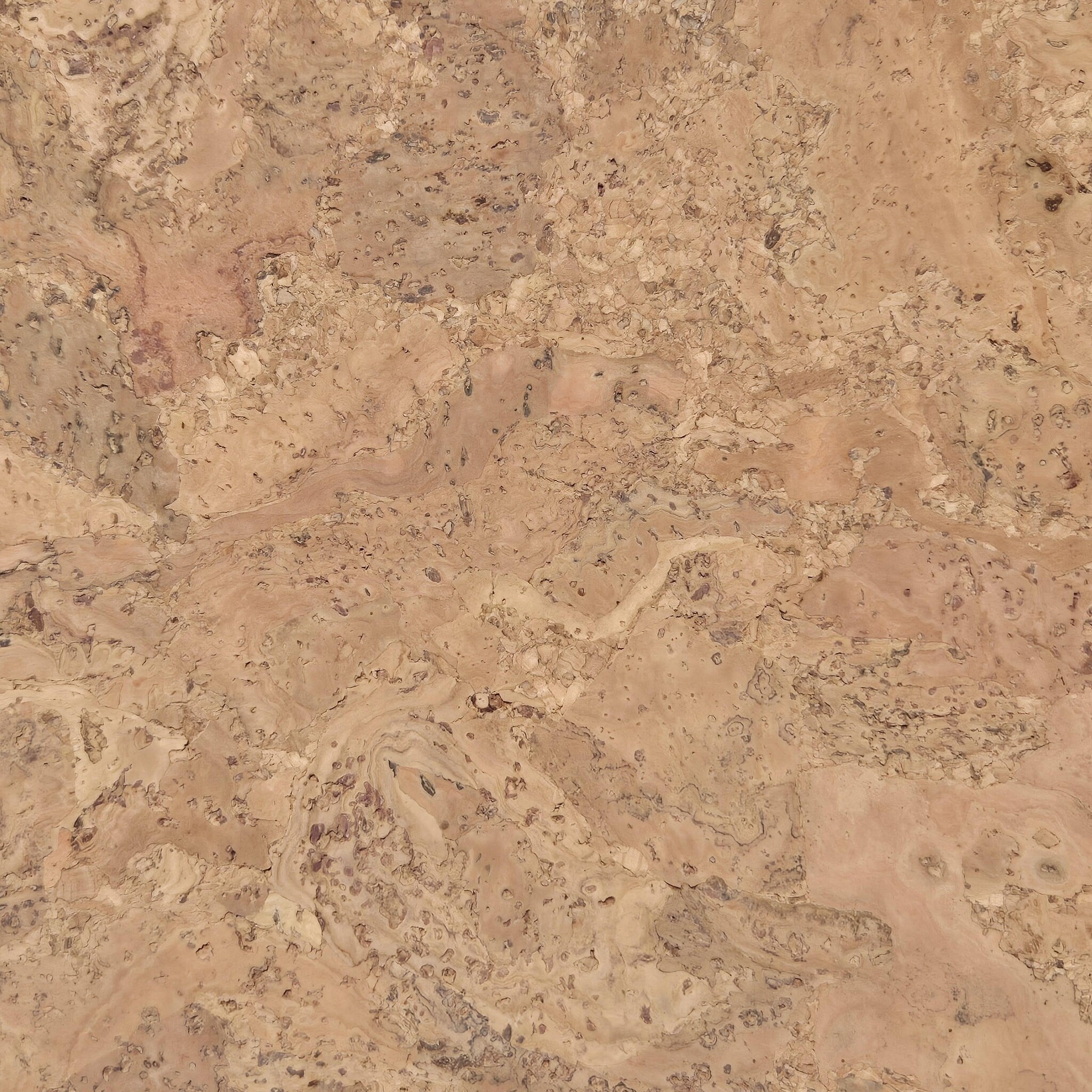 Unlackierter Kork-Klebeboden – Orione – 60 x 30 cm – pro m²