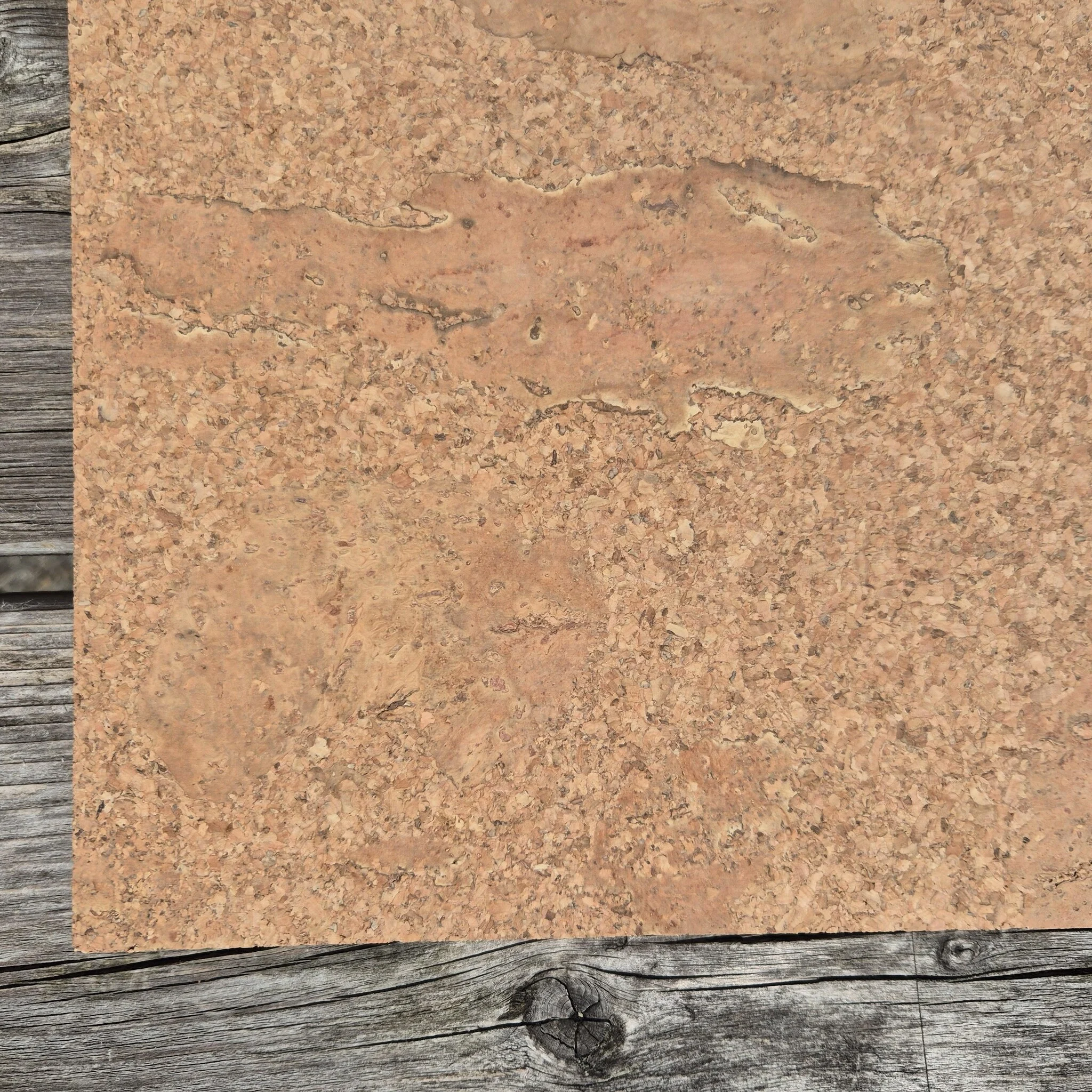 Unlackierter Kork-Klebeboden – Gallura – 60 x 30 cm – pro m²