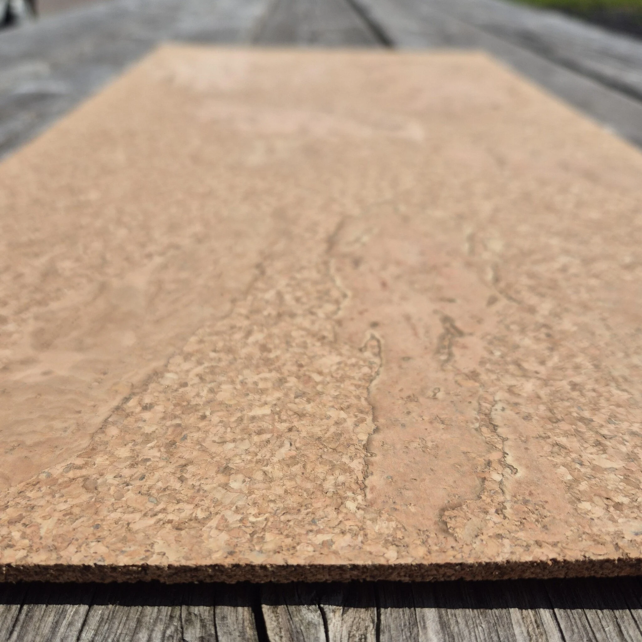 Unlackierter Kork-Klebeboden – Gallura – 60 x 30 cm – pro m²