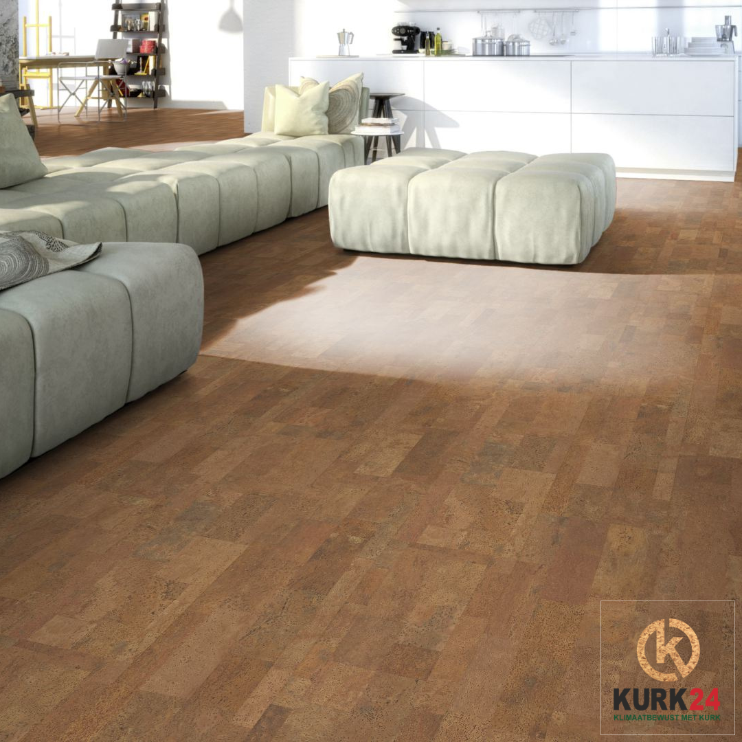 Unlackierter Kork-Klebeboden – Giara– 60 x 30 cm – pro m²