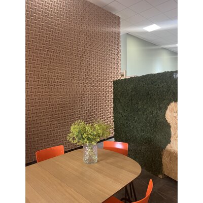 3D Akustische Korkplatten Intarsio Design - 60 x 60 - pro Platte