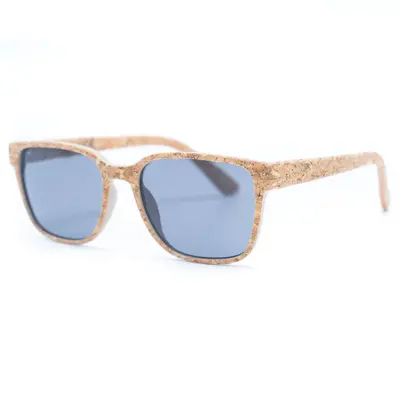 Sonnenbrille aus Kork - Herren inklusive Brillenetui