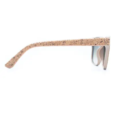 Sonnenbrille aus Kork - inklusive Brillenetui - Rosa