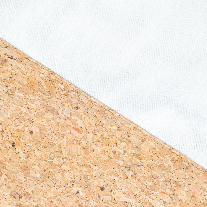 Beutel mit Kordelzug – Sporttasche – mit Korkdetail