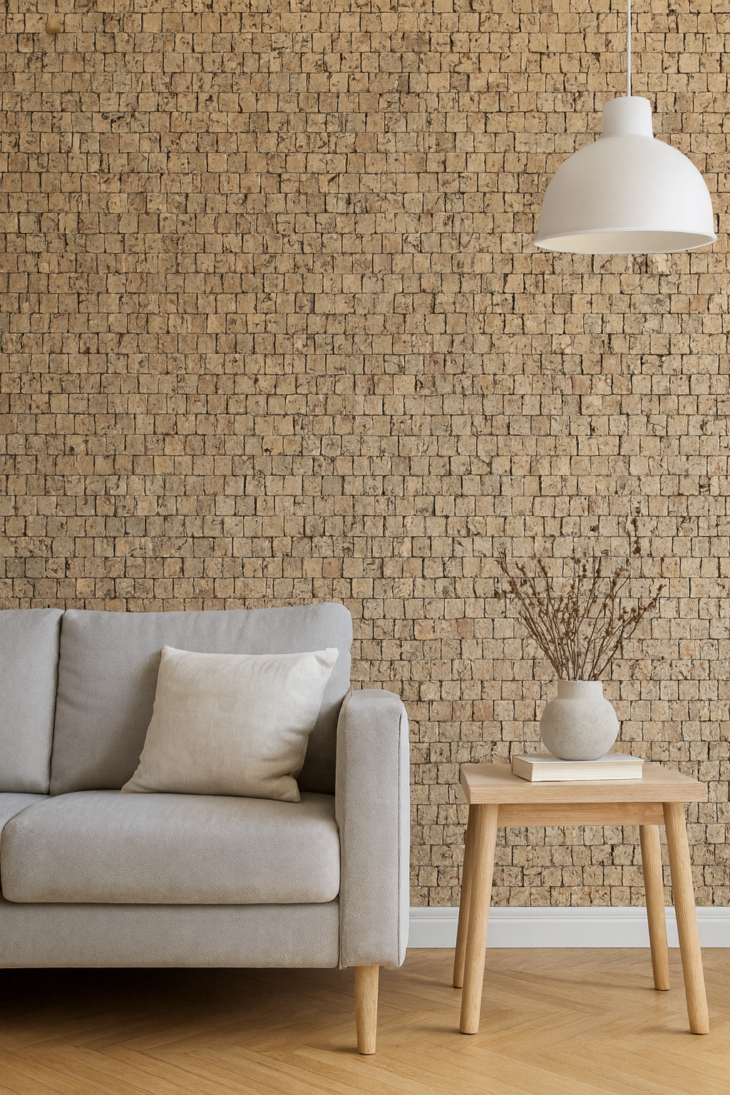 Wandkork Mosaik 3D 90 x 30 cm. - pro Stück