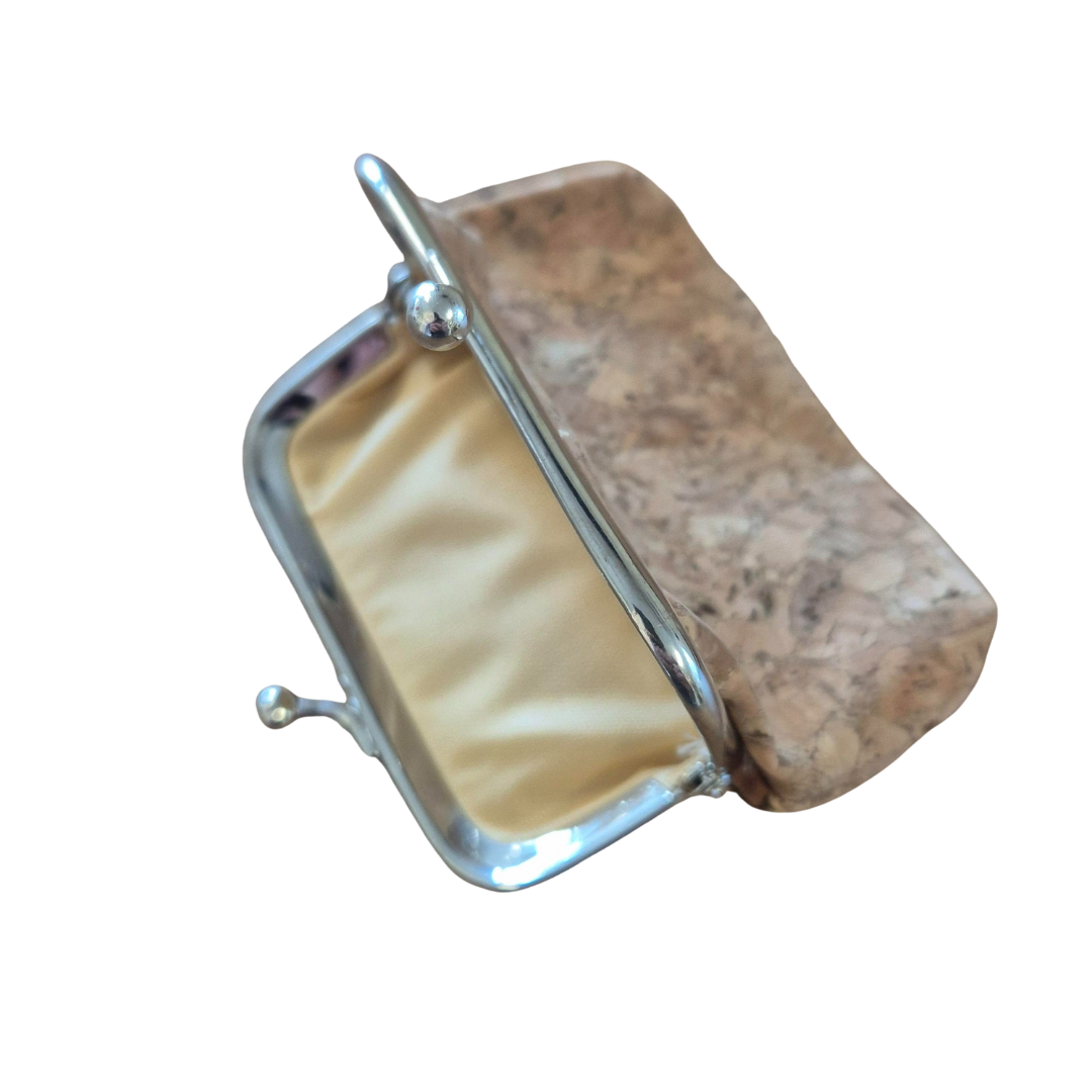 Kork Portemonnaie – Damen – Kleines Münztäschchen