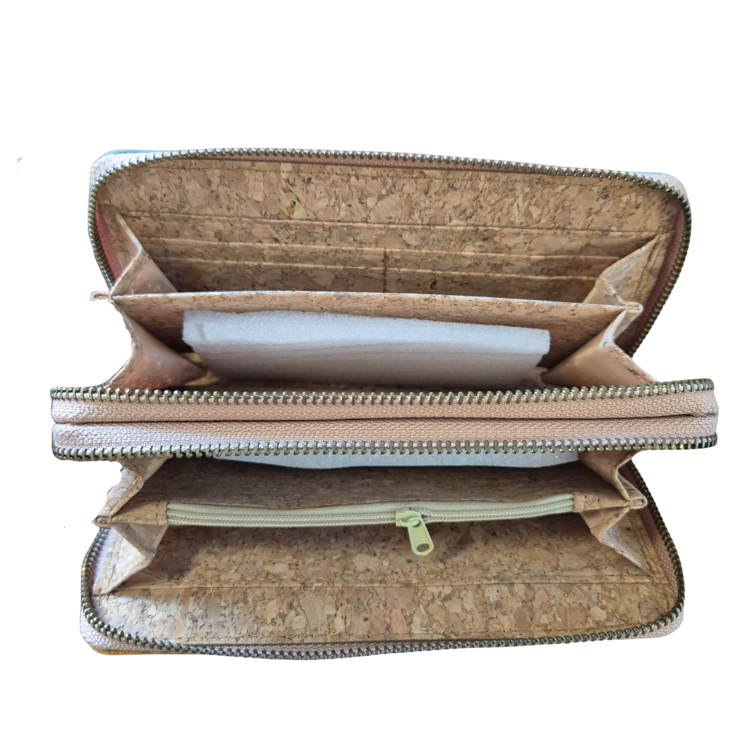 Große Portemonnaie - Bunt gestreift