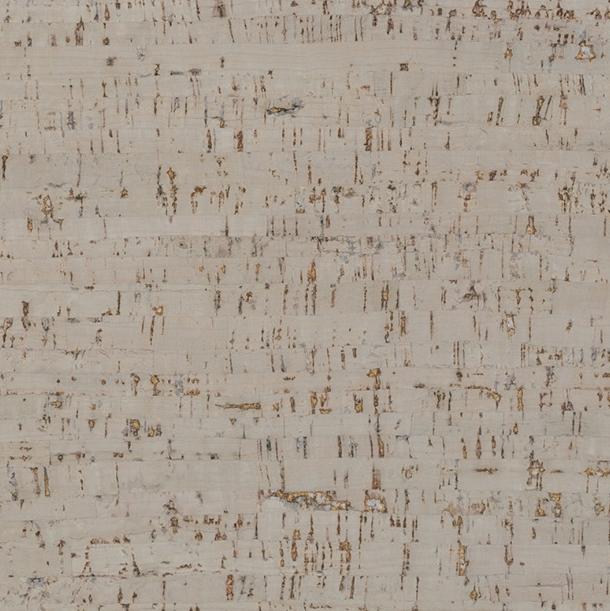 Wandkork 'Parallel Grey' GEWACHST - 3mm. Stärke - Pro m²