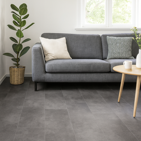 Kork-Klickboden mit PVC-Deckschicht – Schiefer – pro m²