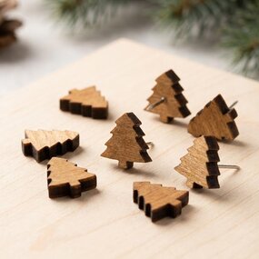 Pushpins – Weihnachtsbäumchen – 40 Stück